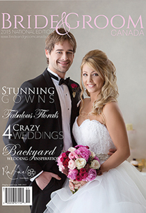 Bride & Groom Magazine cover 2014